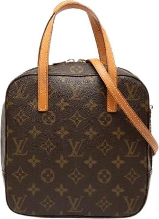 Louis Vuitton Pre-owned Handbags, female, Brown, Size: ONE SIZE Pre-owned The Spontini