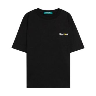 Barrow T-Shirts, male, Black, Size: L Jersey T-Shirt