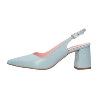 Notre-V 2315Cp Slingbacks - Dames - Schoenen - Blauw - Maat: 37 EU Leer