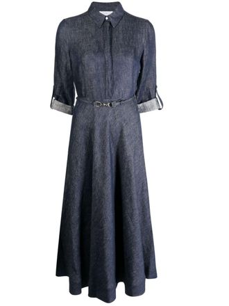 Gabriela Hearst Denim jurk - Blauw