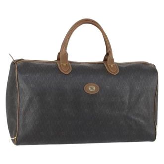 Dior Pre-owned Weekend Bags, female, Black, Size: ONE SIZE Pre-owned Plastic Boston Bag