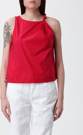 Twinset Top smanicato Twinset in cotone stretch