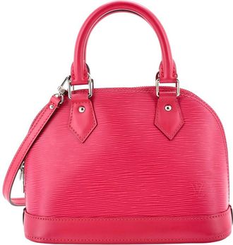 Louis Vuitton Red Epi Leather Alma Bb (Authentic Pre-Loved)