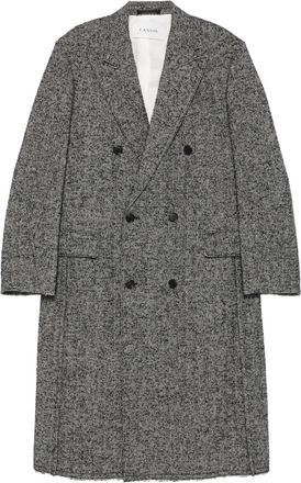 Lanvin Cappotto sartoriale doppiopetto - Nero