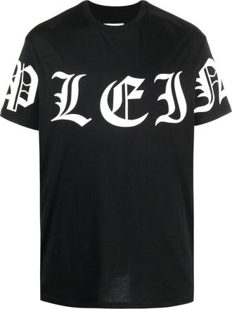 Philipp Plein SS Gothic Plein round-neck T-shirt - men - Polyester/Spandex/Elastane - S - Black