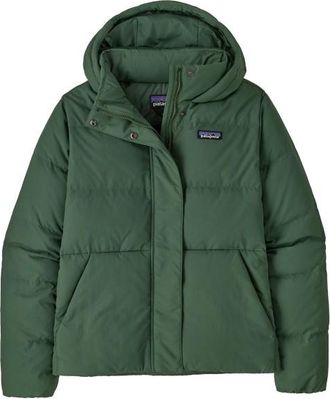 Patagonia Sisar Down Hoody Jacket Daunenjacke f&uuml;r Damen | oliv/gr&uuml;n