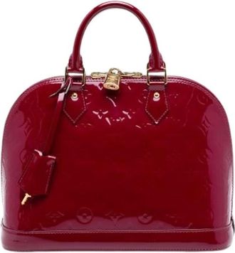 Louis Vuitton Pre-owned Handbags, female, Red, Size: ONE SIZE Pre-owned Alma Handbag
