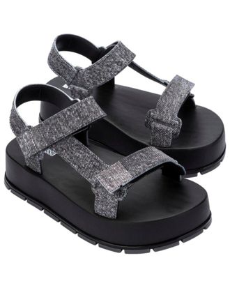 Melissa Flowing Denim Platform Shoe