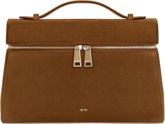 JW PEI Thea Grote Handtas - Dames - Handtassen - Bruin - ONE Size - Su&egrave;de - Tassen