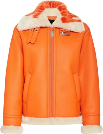 Philipp Plein Eco fur Aviator Coat Philipp Plein TM
