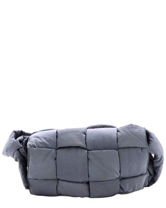 Bottega Veneta Padded Tech Cassette Crossbody Bag Intrecciato Nylon (Authentic Pre-Loved)