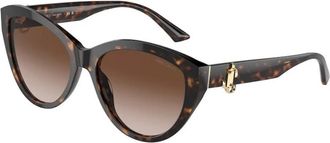 Jimmy Choo London Authentieke brillen met eersteklas service - unisex - Zonnebrillen - Bruin - 55 MM - Accessoires