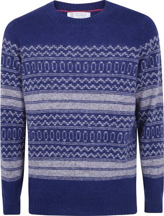 Brunello Cucinelli Sweater Wool Blend Mtf710000 Cuo52