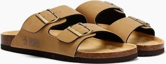 Original Penguin Mens Penguin Port 2 Mens Natural Sandals - Cream - Size: 10