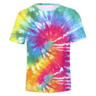 Generic Mens Short-Sleeved T-Shirt, Regular Fit T-Shirts, Summer T-Shirts, Crew Neck T-Shirts, Print, Colourful Tee, Large Sizes, Lightweight Top, s, XXL