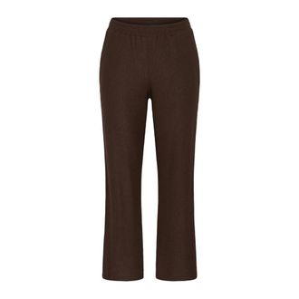 Kaffe Curve Wijde broek - Dames - Broeken - Bruin - Maat: XL