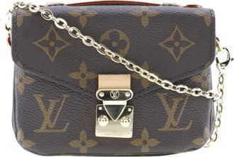 Louis Vuitton Pre-owned Canvas shoulder-bags - Dames - Vintage Schoudertas - Bruin - ONE Size - Vintage