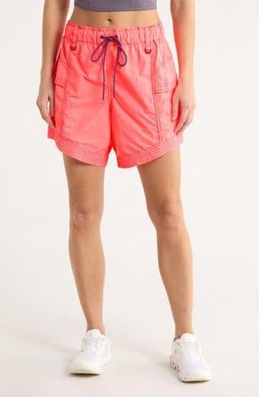Free People In The Wild Long Shorts in Burnt Orange at Nordstrom Rack, Size Large