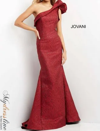 Jovani Womens Formal Dress In Red