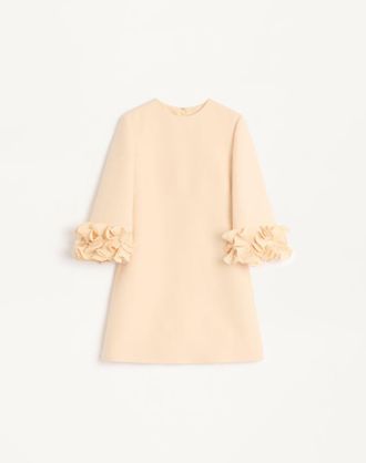Valentino Crepe Couture Short Dress Woman BIRCH 36