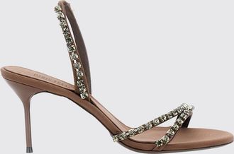 PARIS TEXAS Slingback Diamond Paris Texas in raso con strass