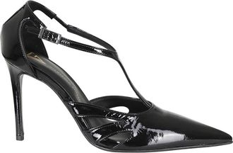 Giampaolo Viozzi Vernice Pumps - Dames - Schoenen - Zwart - Maat: 37 1/2 EU Leer