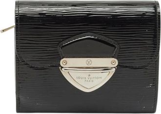 Louis Vuitton Pre-owned Wallets, female, Black, Size: ONE SIZE Pre-owned Leather Wallet