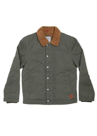 Iron And Resin Mens 1St Gen Waxed Nautilus Jacket In Olive