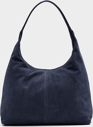 Simons Womens Minimalist suede tote bag Exclusive collection from Italy