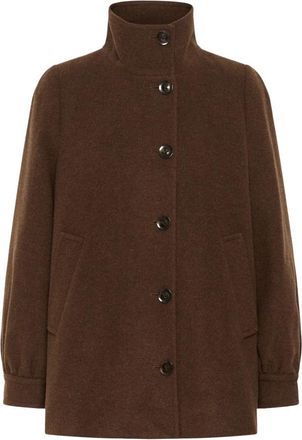 Part Two Single-Breasted Coats - Dames - Mantel - Bruin - XL - Jassen
