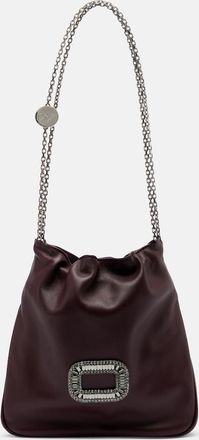 Roger Vivier Bolso saco Pilgrim Mini de piel