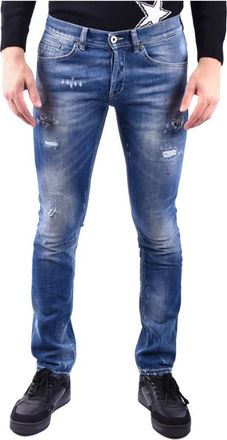 Dondup Klassieke Denim Jeans voor Mannen - Heren - Skinny Jeans - Blauw - W30 - Denim - Jeans