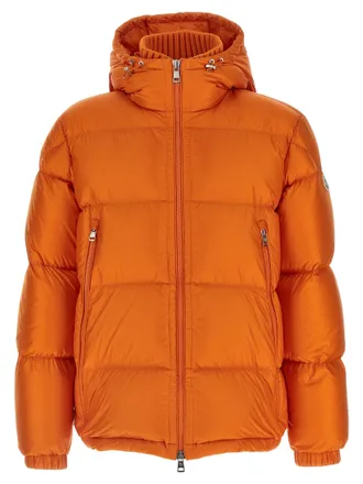 Moncler Rivau Puffer Jackets Arancione-Uomo