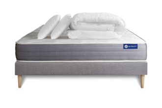 Actisom Pack Colch&oacute;n Gris L&aacute;tex Y Espuma Viscoel&aacute;stica 200 X 200