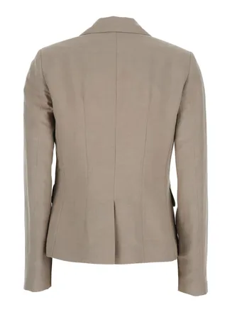 Merci Tech Fabric Blazer - Gray