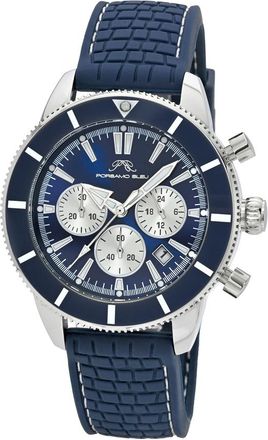 Porsamo Bleu Brandon Chronograph Quartz Blue Dial Mens Watch 1013DBRR