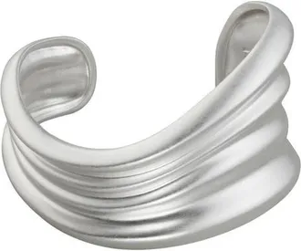 Reiss Florence Fluid Cuff Bracelet in Silver Tone at Nordstrom