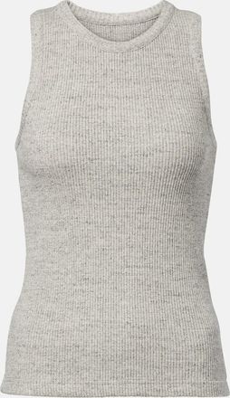 Bottega Veneta Tank top in cotone a coste