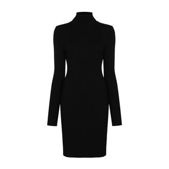 Wolford Short Dresses, female, Black, Size: M Wolford Dresses Black
