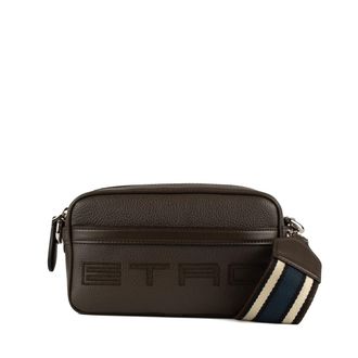 Etro Camera Case Shoulder Mini Leather Brown