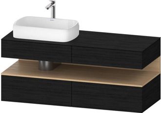 Duravit Qatego Consola Mueble Bajo Lavabo, 2 Extensiones, 2 - Duravit