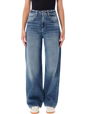 Icon Denim Los Angeles Jeans in denim con icona