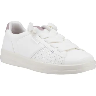 HeyDude Karina Duo Classic Dames Sneakers Van Polyurethaan In Het Wit