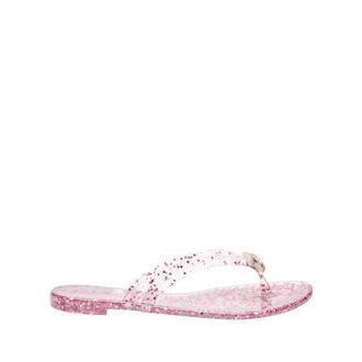 Casadei Flip Flops, female, Pink, Size: 11 US Jelly Glitter Flip Flops