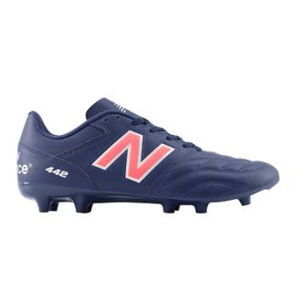 New Balance Voetbalschoenen voor heren, synthetisch, voor harde ondergrond (Marine, Rood)