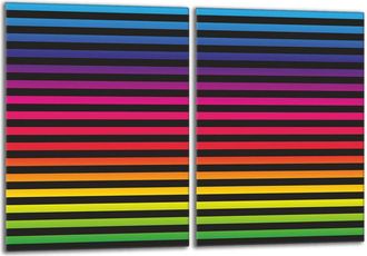 OEM Placa Protectora De Vidrio Para La Estufa 2x40x52 Colorido