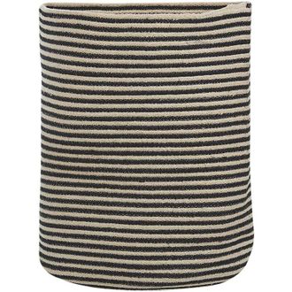 Beliani Basket YERKOY Cotton Black