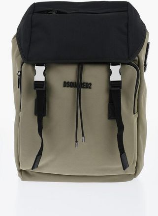 Dsquared2 Zaino in Tessuto Bicolore con Logo in Rilievo taglia Unica