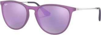 Ray-Ban Erika Zonnebril - unisex - Zonnebrillen - Paars - 50 MM - Accessoires