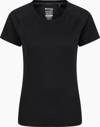 Mountain Warehouse Womens Mountain Warehouse Womens/Ladies Endurance T-Shirt - Black - Size: 16